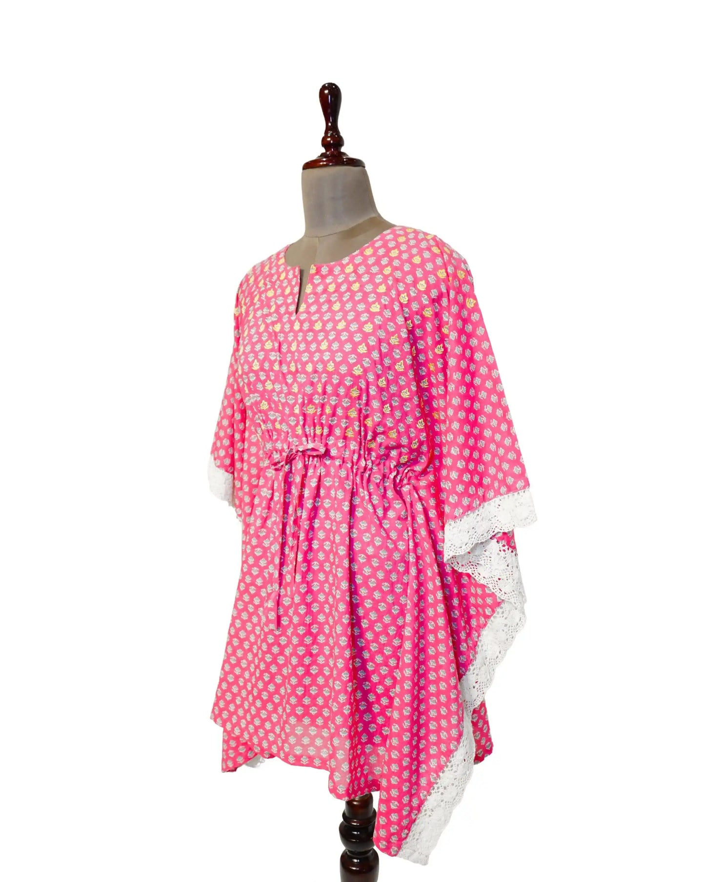 short draw-string kaftan