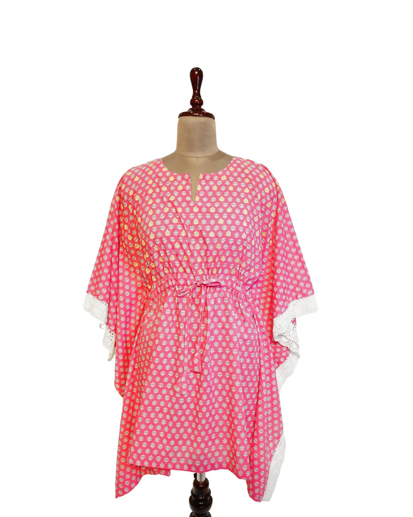 short draw-string kaftan