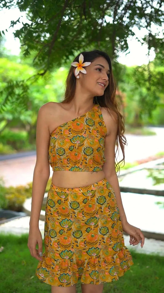 block printed co-ords set