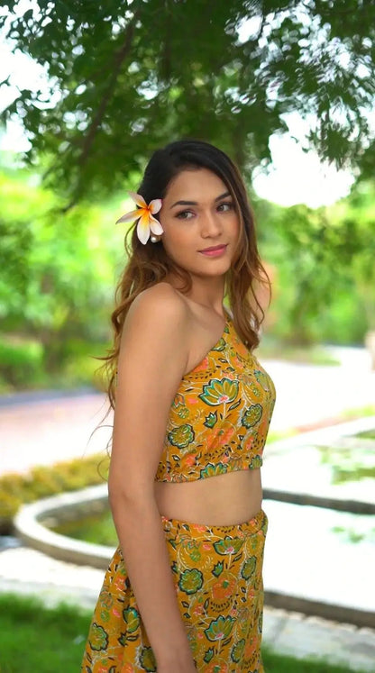 block printed co-ords set