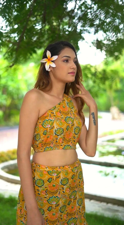 block printed co-ords set
