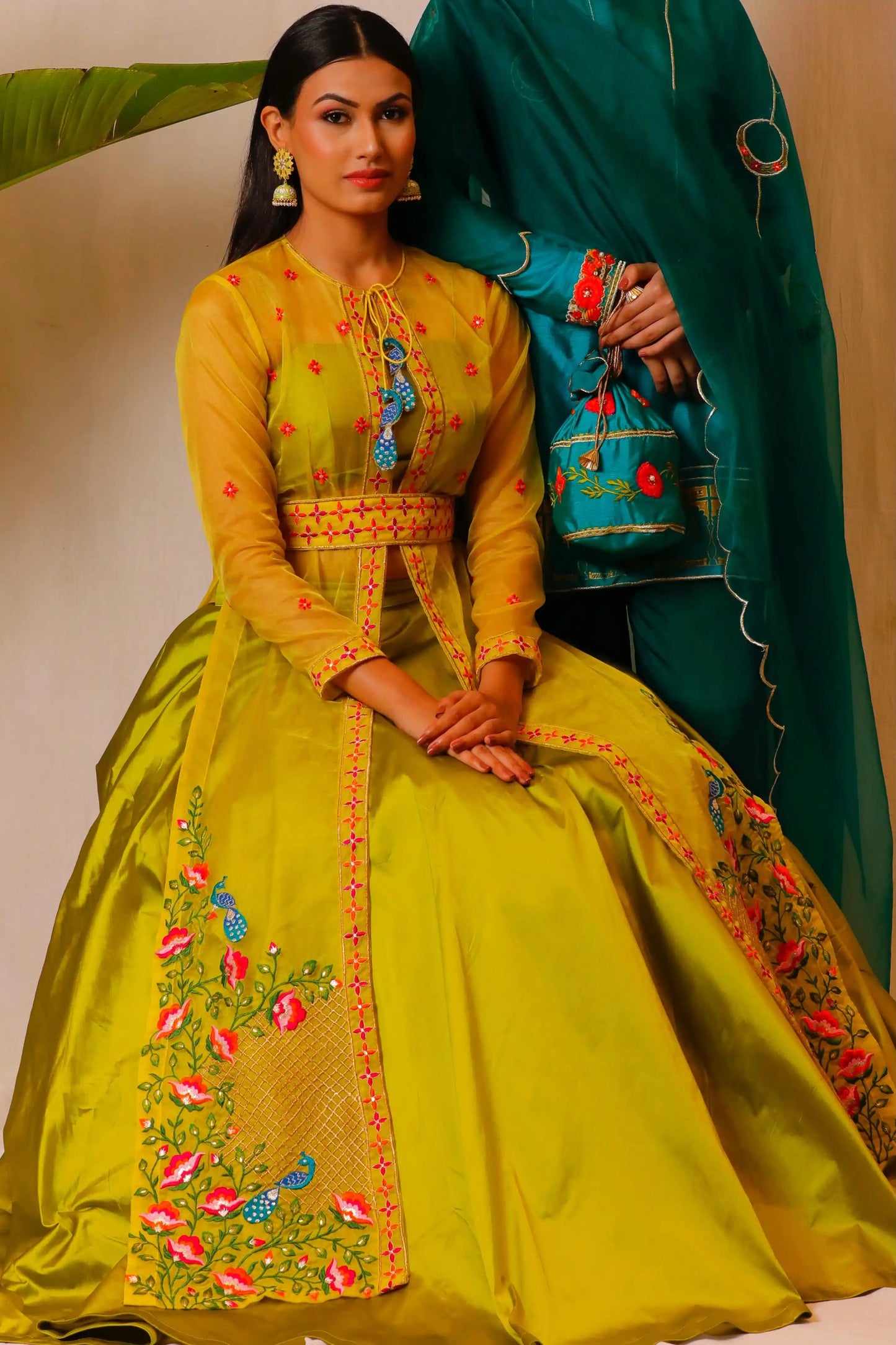 GULBADAN Lehenga set