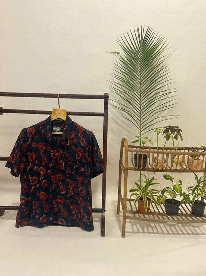 Patterned resort shirt