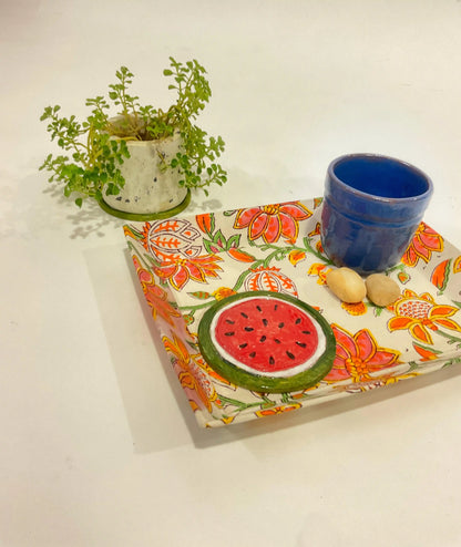 BLOCK PRINT TRAY (8.1x6.1)